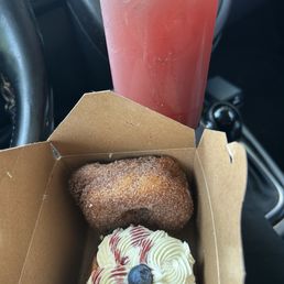 Donuts and tea