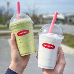 avocado and coconut smoothies