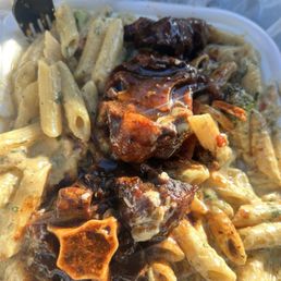 Oxtail Rasta Pasta Oxtail Rasta Pasta