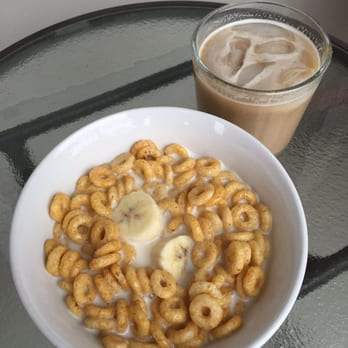Trader Joe's - My morning meal w/ Trader Joe's Pumpkin O's cereal and Pumpkin Spice Chai Tea Latte. - Grocery Near Me - Dallas, Texas