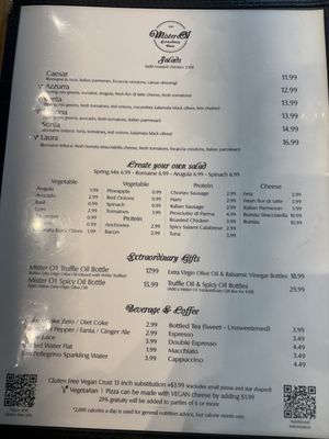 Menu photo 2 Mister O1 Extraordinary Pizza Lake Mary Heathrow, FL Menu photo 2 Mister O1 Extraordinary Pizza Lake Mary Heathrow, FL
