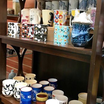 Tokyo Market - Ceramic cups on second shelf are awesome for green tea - Grocery Near Me - Yorktown, Virginia