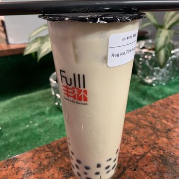 FULLL - Regular milk tea with pearl and 70% sweetness, 4.75$, 5/5 - Bubble Tea Near Me - Plano, Texas FULLL - Regular milk tea with pearl and 70% sweetness, 4.75$, 5/5 - Bubble Tea Near Me - Plano, Texas