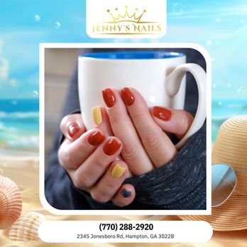 Jenny's Nails - '
(770) 288-2920
2345 Jonesboro Rd, Hampton, GA 30228 - Nail Salons Near Me - Hampton, Georgia Jenny's Nails - '
(770) 288-2920
2345 Jonesboro Rd, Hampton, GA 30228 - Nail Salons Near Me - Hampton, Georgia