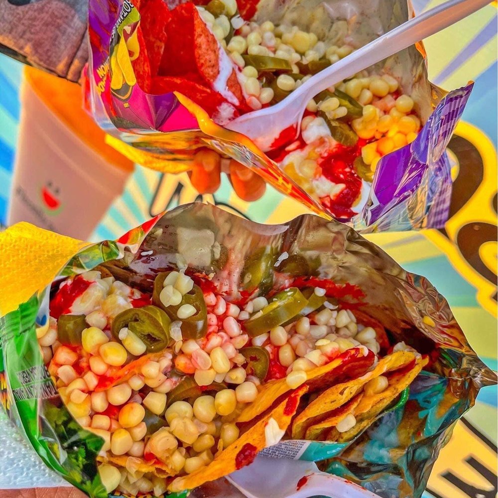 Picosita Snack - a person holding a bag of chips - Food Trucks Near Me - San Antonio, Texas Picosita Snack - a person holding a bag of chips - Food Trucks Near Me - San Antonio, Texas
