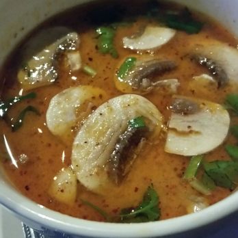 Laughing Monk Cafe - Tom Yum Coconut Milk Soup - Sushi Bars Near Me - Boston, Massachusetts Laughing Monk Cafe - Tom Yum Coconut Milk Soup - Sushi Bars Near Me - Boston, Massachusetts