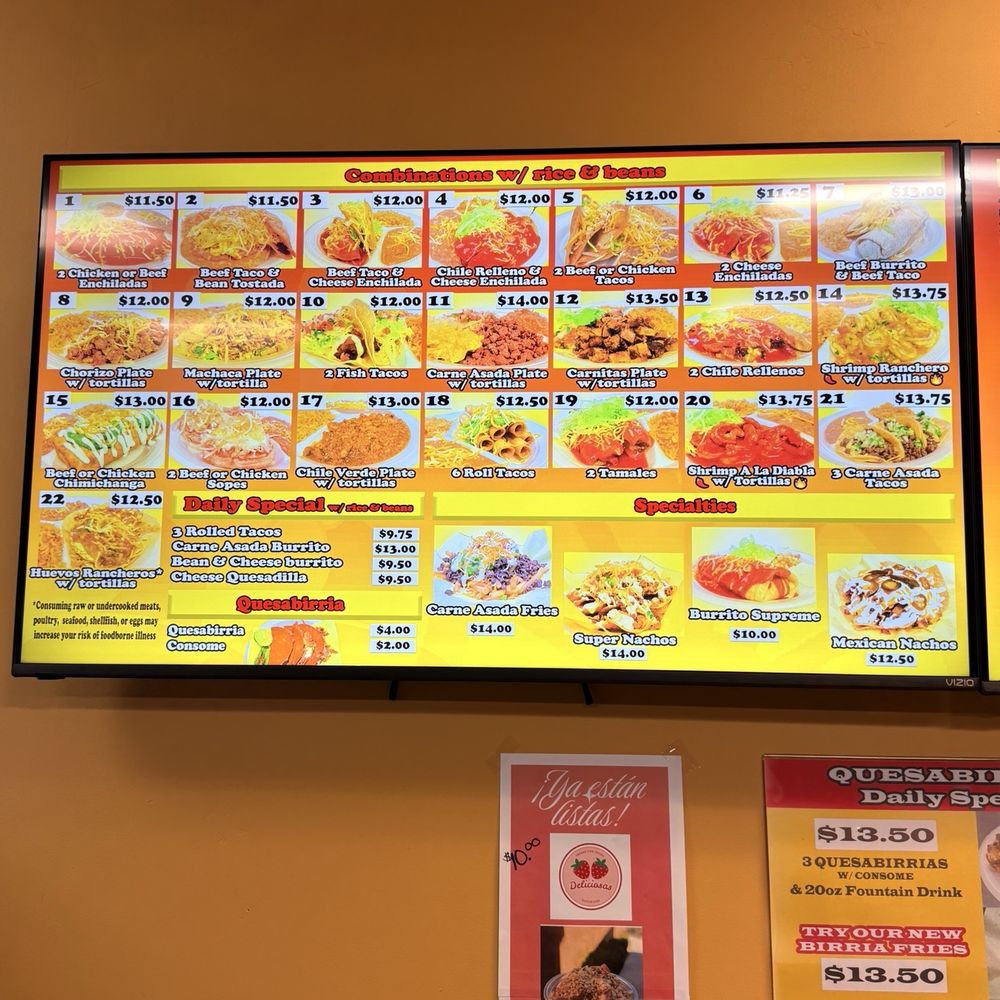 Updated menu 12-09-25 Updated menu 12-09-25