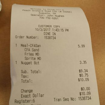 Chick-fil-A - Salad Near Me - Augusta, Georgia