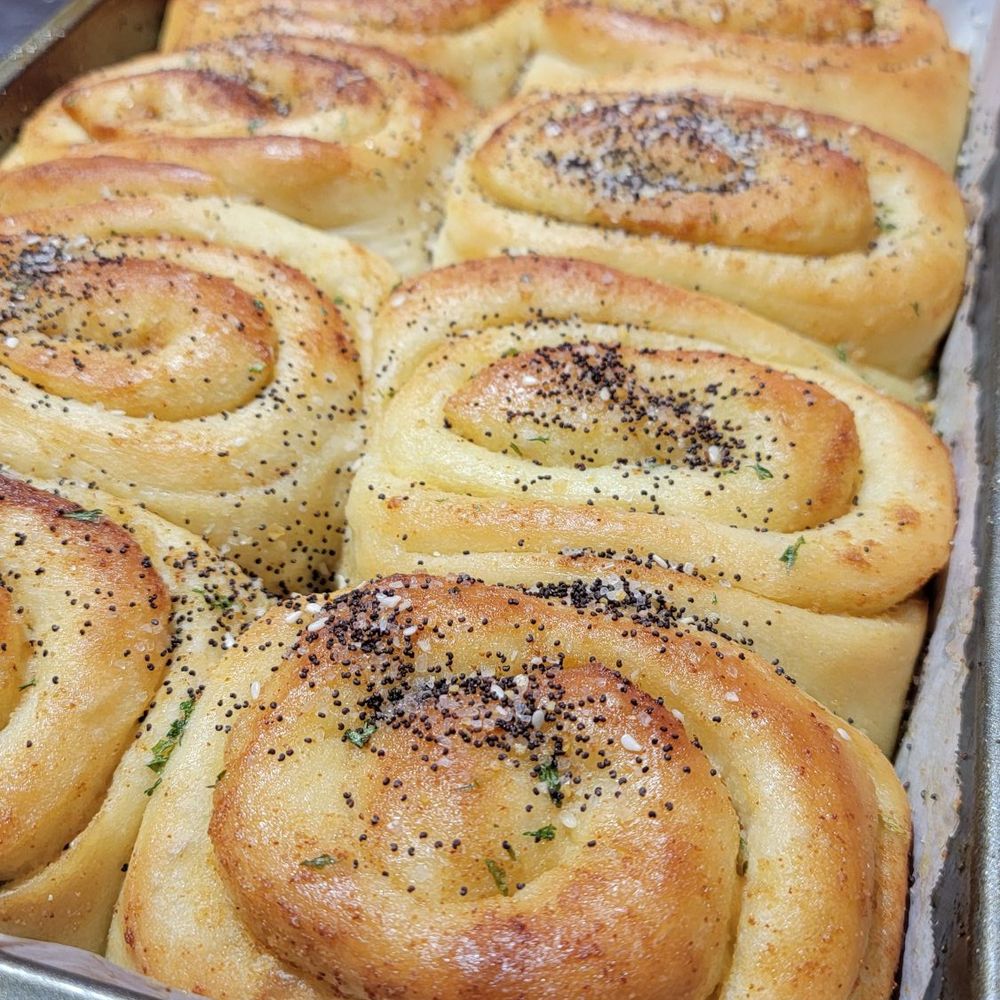 Donutste Doughnuts - Everything bagel garlic roll - Donuts Near Me - Lake Mary, Florida Donutste Doughnuts - Everything bagel garlic roll - Donuts Near Me - Lake Mary, Florida
