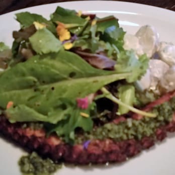 Wm Farmer & Sons - Crispy Octopus w/ with fingerling potato salad and salsa verde. - New American Near Me - Hudson, New York Wm Farmer & Sons - Crispy Octopus w/ with fingerling potato salad and salsa verde. - New American Near Me - Hudson, New York