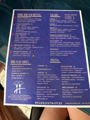 Menu photo 1 The Hangout by Two Guys Naples, FL Menu photo 1 The Hangout by Two Guys Naples, FL