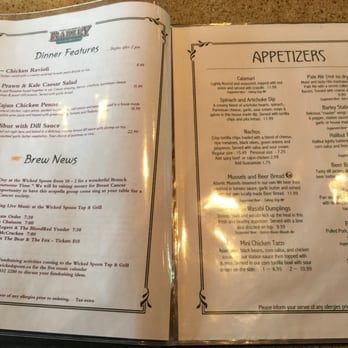 Barley Station Brew Pub - Inside of menu~ - Gastropubs Near Me - Salmon Arm, British Columbia