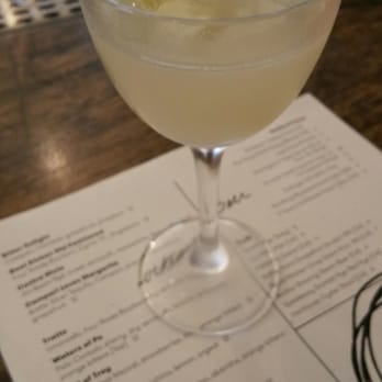 Tratto - Ginevra: Bols Ginever, maraschino, lemon, orgeat ($12) - Italian Near Me - San Francisco, California Tratto - Ginevra: Bols Ginever, maraschino, lemon, orgeat ($12) - Italian Near Me - San Francisco, California
