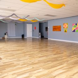 B3 Yoga and Wellness Center - Spacious yoga and group fitness center space.