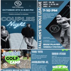 Optimal Performance Golf - Check out the offerings for this fall!