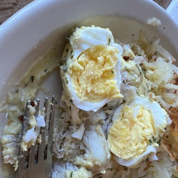 Lowell's Restaurant - Hard boiled Eggs Benedict - American Near Me - Seattle, Washington Lowell's Restaurant - Hard boiled Eggs Benedict - American Near Me - Seattle, Washington