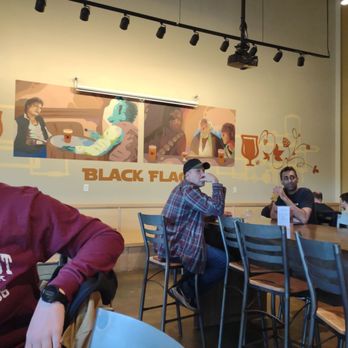 Black Flag Brewing Company - Nice artwork and lots of seating - Breweries Near Me - Columbia, Maryland
