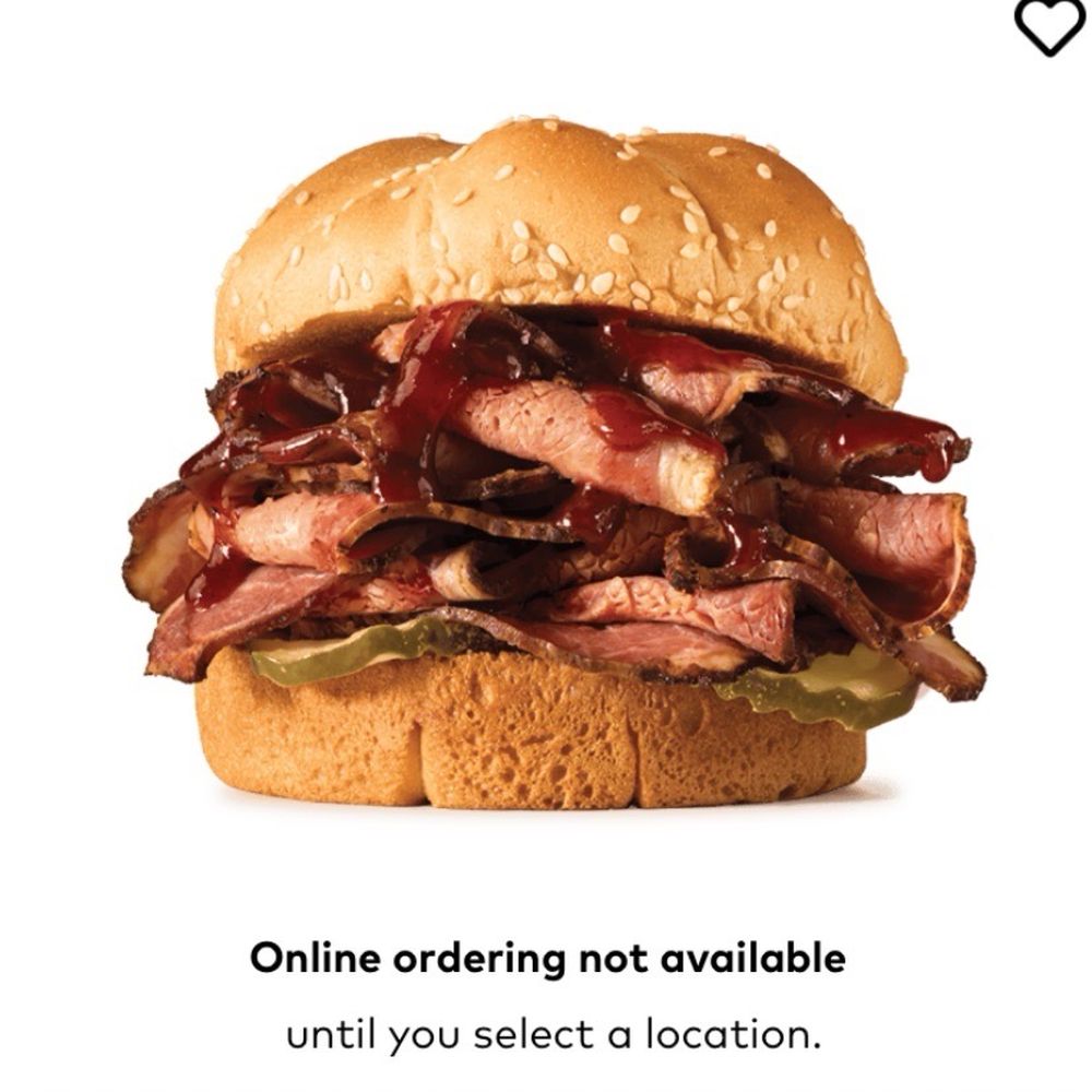 Arby’s - What you think you are ordering!! See other picture of what you actually get. - Fast Food Near Me - Warminster, Pennsylvania Arby’s - What you think you are ordering!! See other picture of what you actually get. - Fast Food Near Me - Warminster, Pennsylvania