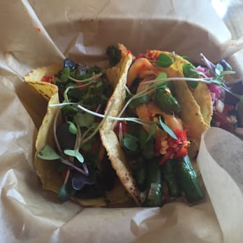 Chaia - Vegan tacos... Mushroom, asparagus and smoky greens! - Vegetarian Near Me - Washington, DC, District of Columbia Chaia - Vegan tacos... Mushroom, asparagus and smoky greens! - Vegetarian Near Me - Washington, DC, District of Columbia