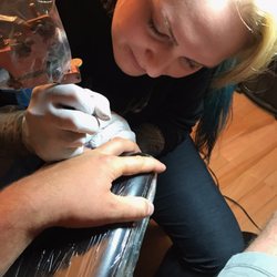 Soulstice Studios Tattoo - Fine line ring tattoo