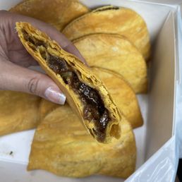 Spicy beef patties
