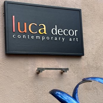 Luca Decor - Sign - Art Galleries Near Me - Santa Fe, New Mexico Luca Decor - Sign - Art Galleries Near Me - Santa Fe, New Mexico