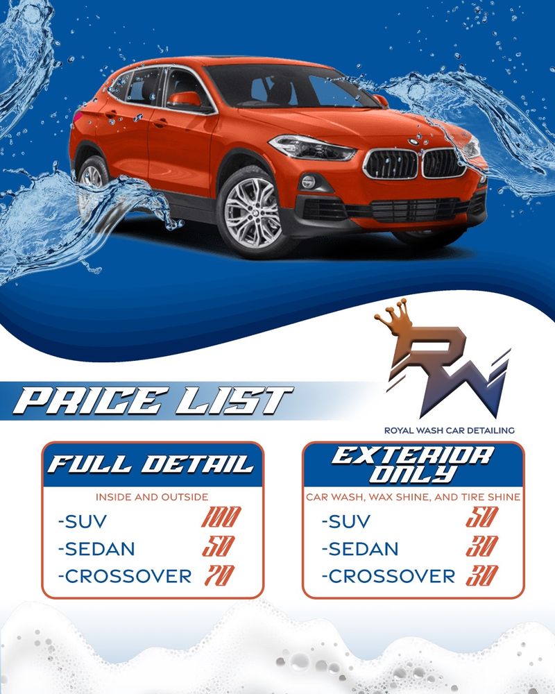 ROYAL WASH CAR DETAILING Philadelphia, Pennsylvania Auto Detailing