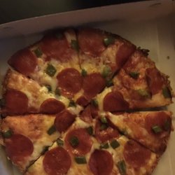 Bobby's Bar Pizza - Pepperoni and bell pepper