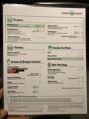 Menu photo 5 Shake Shack Harlem New York, NY Menu photo 5 Shake Shack Harlem New York, NY