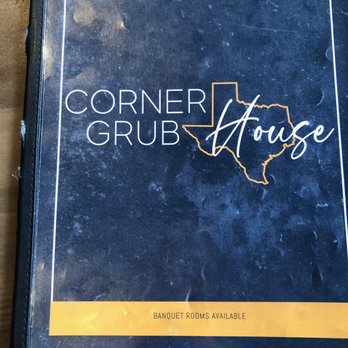 Corner Grub House - Decent menu page 1. - Steakhouses Near Me - Sulphur Springs, Texas Corner Grub House - Decent menu page 1. - Steakhouses Near Me - Sulphur Springs, Texas