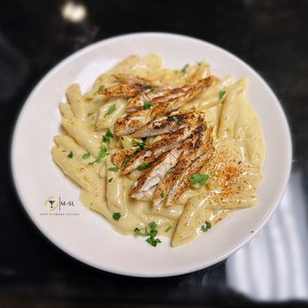 Mist -N- Smoke Lounge - Blackened Chicken Pasta - Lounges Near Me - Spartanburg, South Carolina Mist -N- Smoke Lounge - Blackened Chicken Pasta - Lounges Near Me - Spartanburg, South Carolina