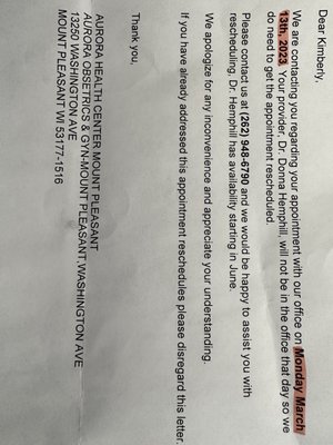 Aurora Walk In, 8348 Washington Ave, Mount Pleasant, WI 53406, US