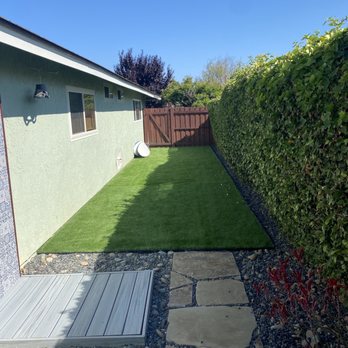 Unique California Landscape Construction - Sideyard - After - Landscaping Near Me - Vista, California