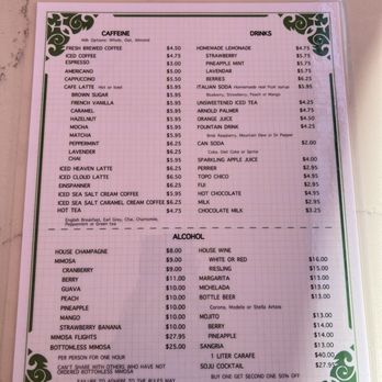 Lemon Tree Cafe - Menu as of June 2024 - Breakfast & Brunch Near Me - Rancho Cucamonga, California
