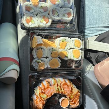 Philly Philadelphia Roll (8 Pieces) Spicy Shrimp Roll (8 Pieces) Starshine Roll