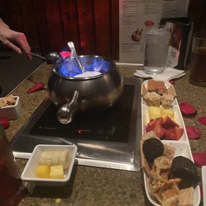 Photo of The Melting Pot - Wilmington, DE, United States. S'mores fondue