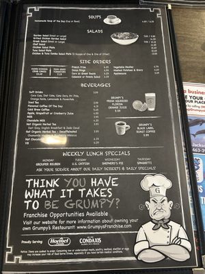 Menu photo 4 Grumpy's Restaurant Neptune Beach, FL Menu photo 4 Grumpy's Restaurant Neptune Beach, FL