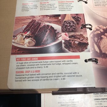 Cheddar's Scratch Kitchen - Dessert Menu - Comfort Food Near Me - Pflugerville, Texas