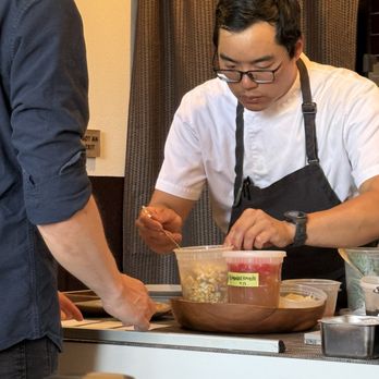 Sun Moon Studio - Chef hard at work. - Seafood Near Me - Oakland, California