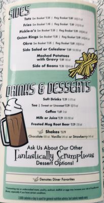 Menu photo 1 Boomarang Diners- Lawton Lawton, OK