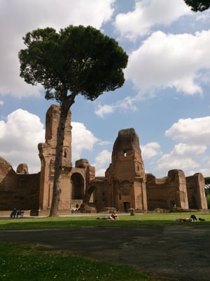 Baths of Caracalla by null