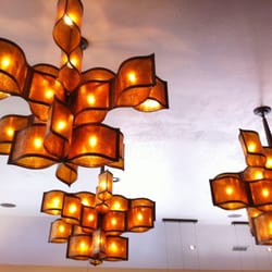 Cavanaugh Bay Resort Marina & Airstrip - Custom lighting by local artist Robert Sevilla