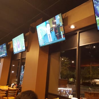 WingBucket - A row of TV's - Chicken Wings Near Me - Richardson, Texas WingBucket - A row of TV's - Chicken Wings Near Me - Richardson, Texas