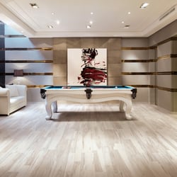 Arc Stone & Tile - Cerdomus, Over wood look porcelain