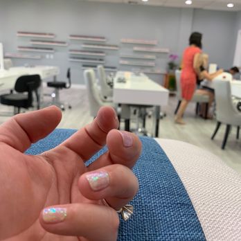 ST Nail Lounge - I just got a simple glitter gel- soooo happy!! - Nail Salons Near Me - Pomona, California ST Nail Lounge - I just got a simple glitter gel- soooo happy!! - Nail Salons Near Me - Pomona, California