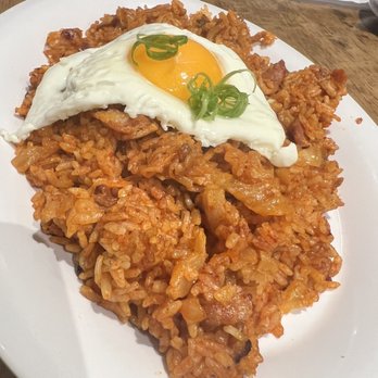 The Hall by Beer Lab HI - Kim chew fried rice - Breweries Near Me - Aiea, Hawaii