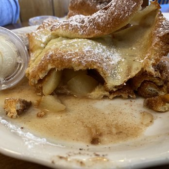 Millie's Pancake Shoppe - Inside the German Dutch Pancake. - Breakfast & Brunch Near Me - Addison, Illinois Millie's Pancake Shoppe - Inside the German Dutch Pancake. - Breakfast & Brunch Near Me - Addison, Illinois