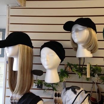 Women's Boutique - Hats with Hair! Come select your color! - Wigs Near Me - Malverne, New York Women's Boutique - Hats with Hair! Come select your color! - Wigs Near Me - Malverne, New York