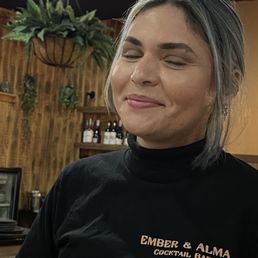 Our beautiful waitress Our beautiful waitress