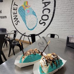 Sweet Rolled Tacos - The Zion ( Chocolate & Peanut butter) and the Jazz (Peanut butter and banana)